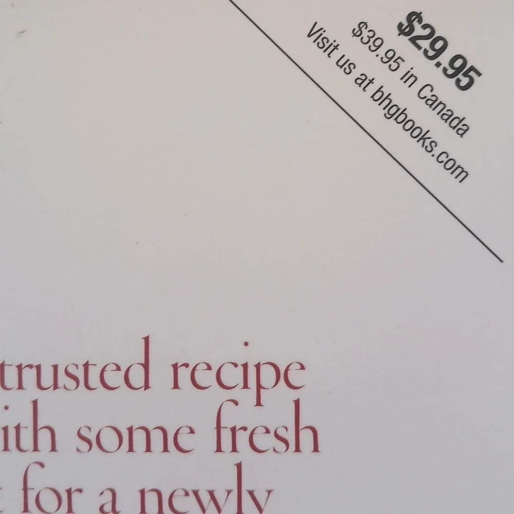 Bridal Edition Better Homes and Gardens New Cook Book 12th Edition Gift